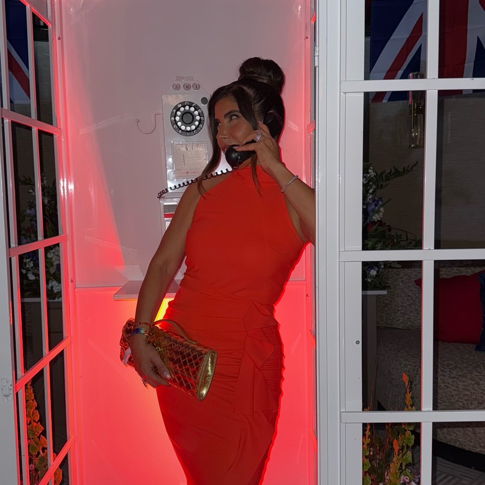 Chiara Boni dress in color Orange Juice